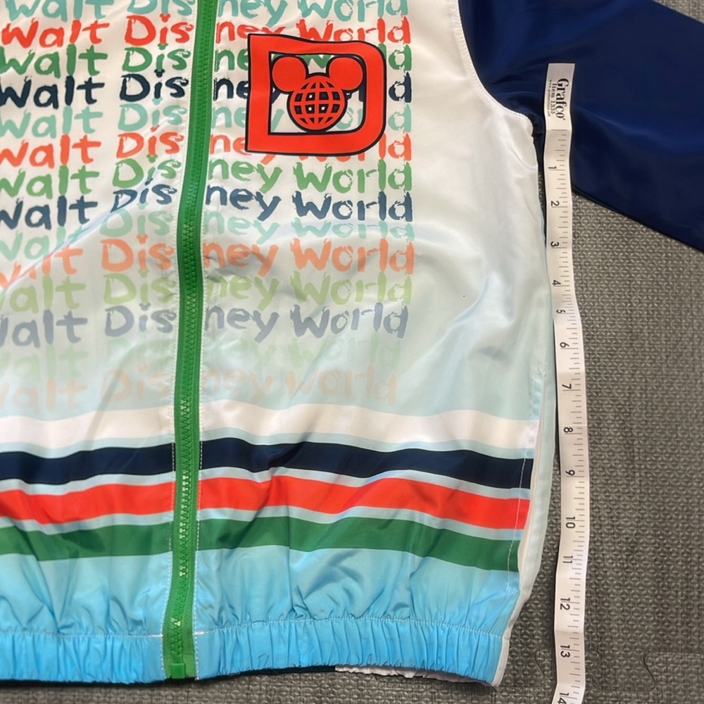 Kids Hooded Disney World Light Jacket - Size M (Kids, unisex) - Picture 10 of 10